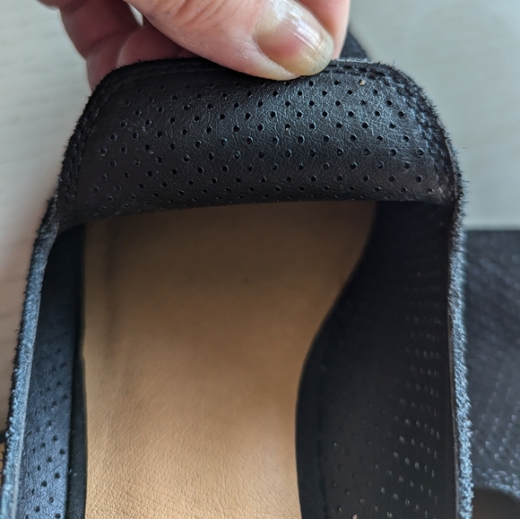 Lucky Brand women's black mules - Picture 4 of 6